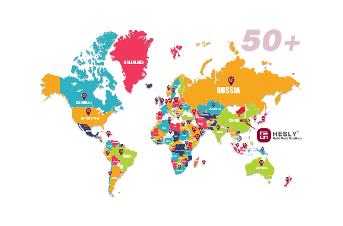 HeslyFence Customers around the world
