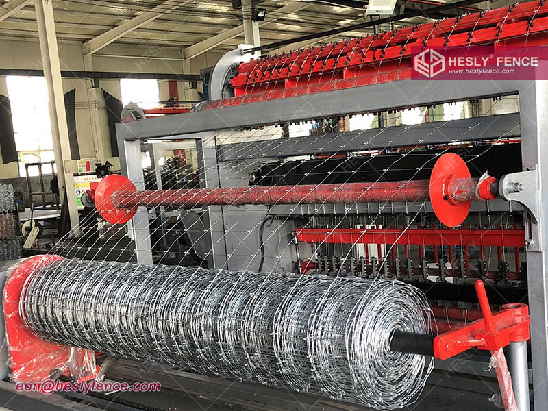 fixed knot wire mesh fence machine