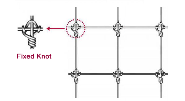 fixed knot wire fencing