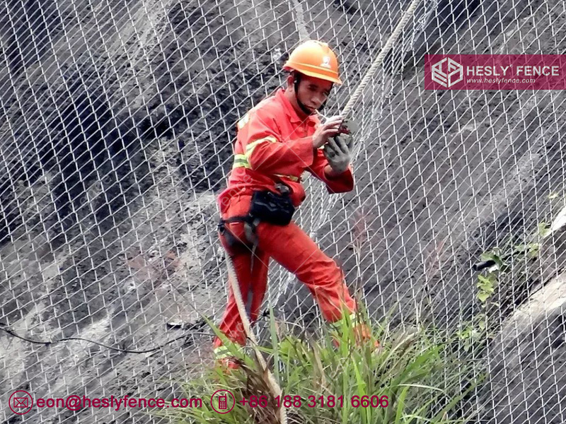 rockfall protection tecco mesh