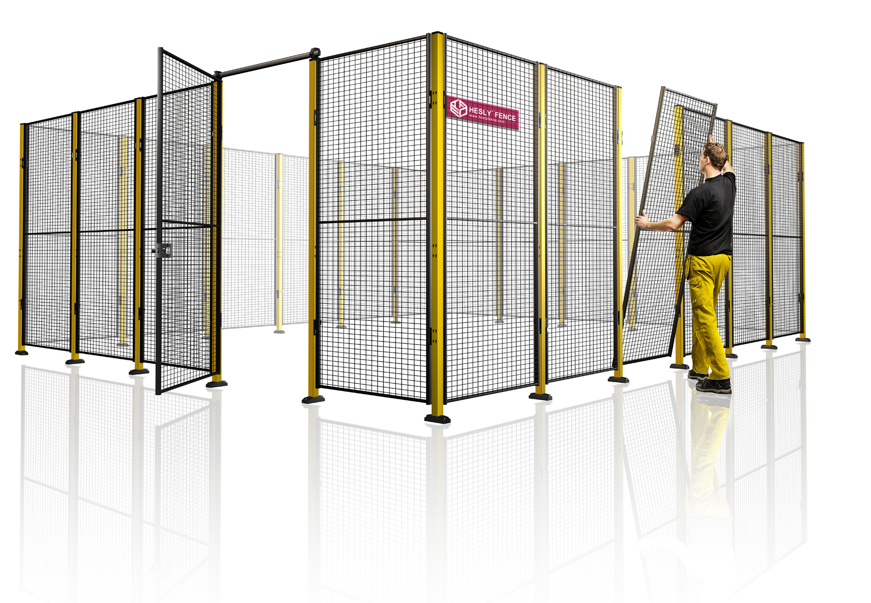 Machine Safety Guard Warehouse Fencing