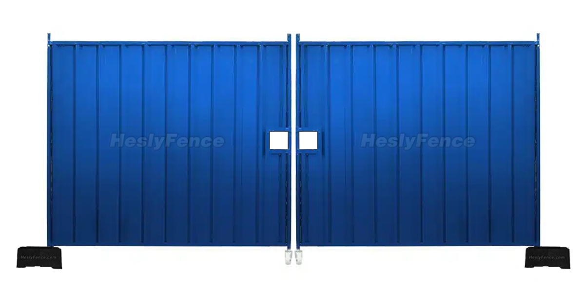 Temporary Hoarding Fence Gate