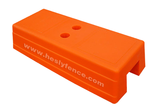 Orange Plastic Block