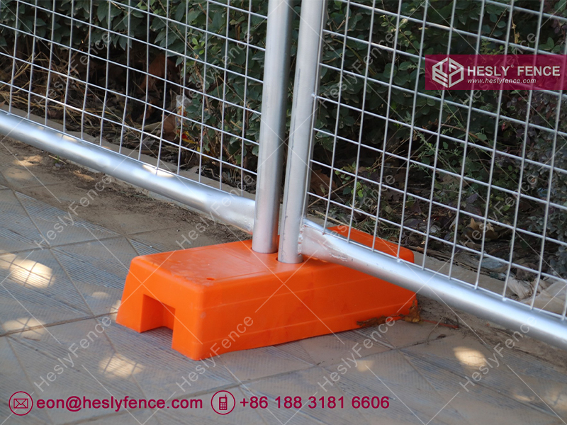 Injection Moulded Temporary Fence Feet