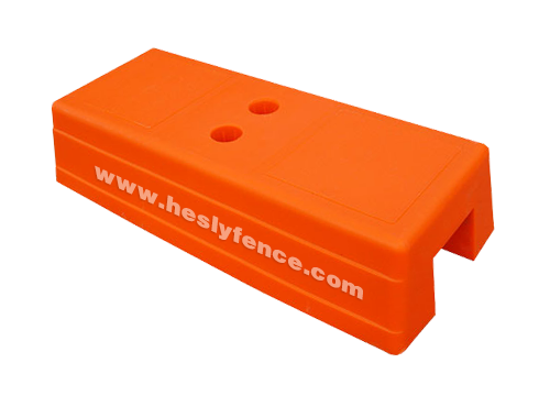 Temporary Fence Block Orange