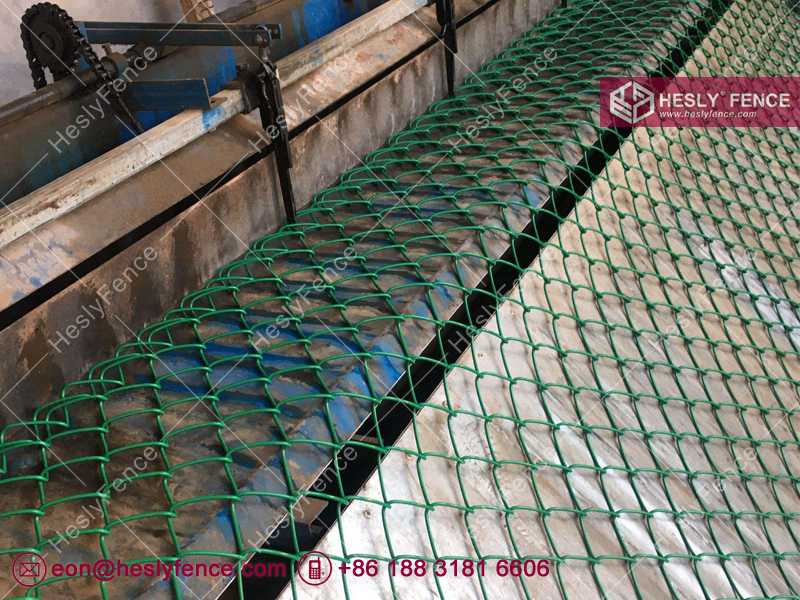 PVC coated helideck safety net