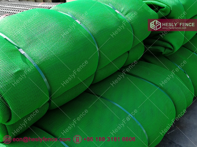 HDPE wind fence fabric