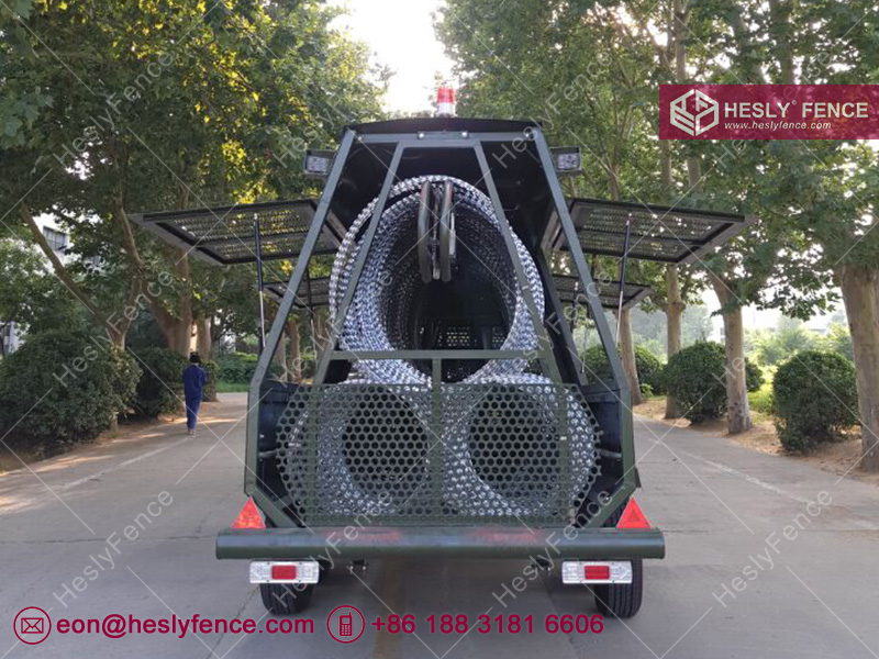 rapid deployment barrier trailer China supplier