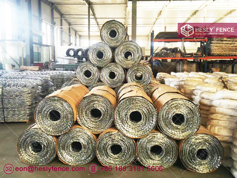 Flat Wrapped Razor Wire China factory