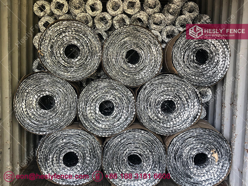 Flat Wrapped Razor Wire Chinese