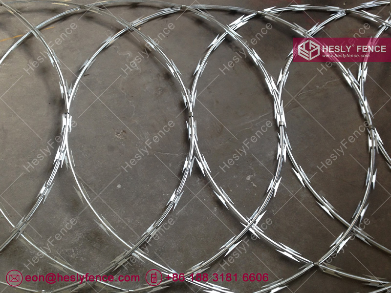 Flat Wrapped Razor Wire