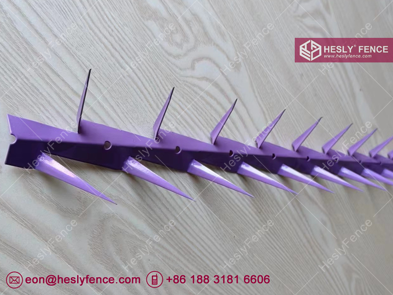 Purple Powder Coated Wall Spike China