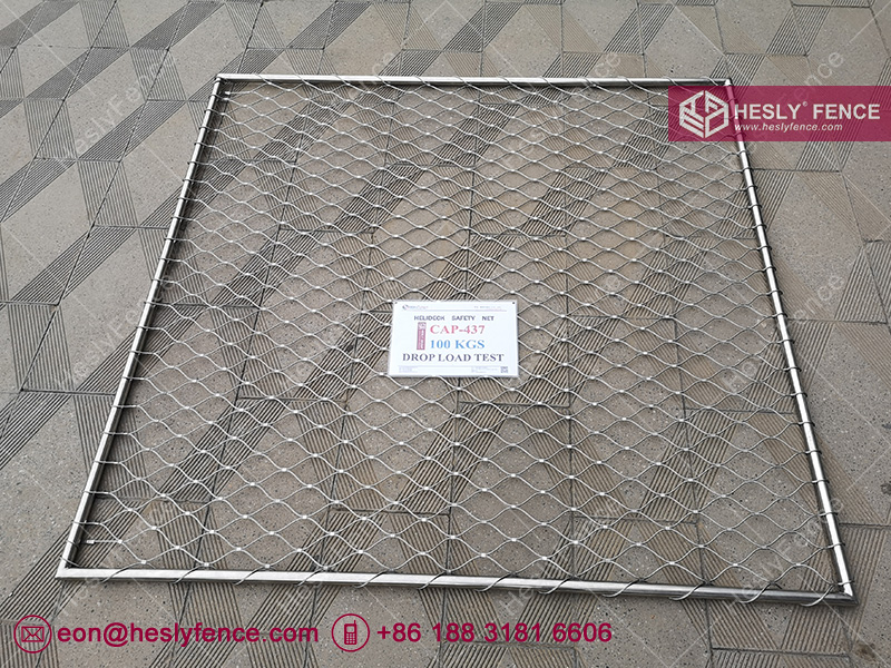 316L Helideck Safety Net